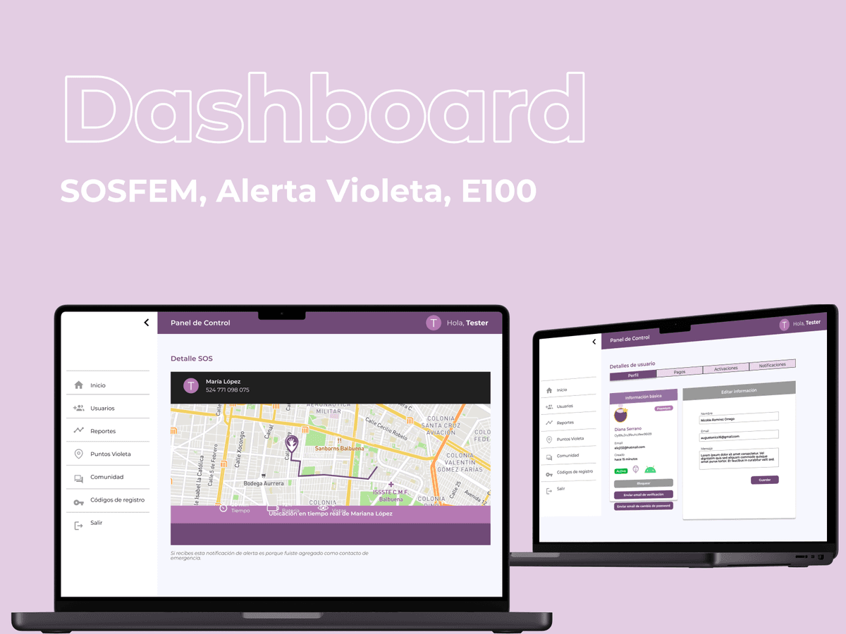 SOS Fem Multi-tenant Dashboard